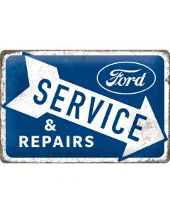 Nostalgic-Art Medium Sign  Ford - Service & Repairs