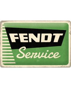 Nostalgic-Art Medium Sign Fendt Service 20x30cm