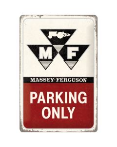 Nostalgic-Art Medium Sign Massey Ferguson Parking Only 20 x 30cm