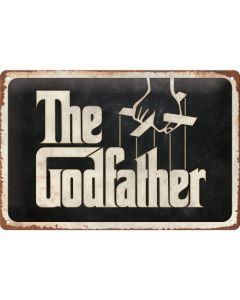 Nostalgic-Art Medium Sign Godfather Logo 20x30cm