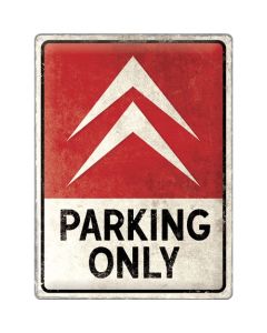 Nostalgic-Art Large Sign Citroën Parking Only
