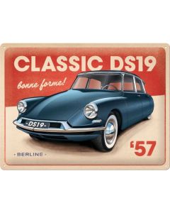 Nostalgic-Art Large Sign Classic DS19 Berline 30x40cm