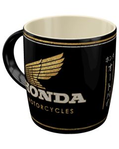 Nostalgic-Art Ceramic Mug Honda MC Motorcycles Gold