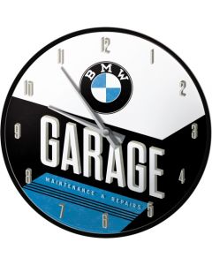 Nostalgic-Art Wall Clock BMW - Garage