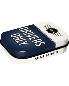 Nostalgic-Art Mint Box Mini Drivers Only 4x6x2cm