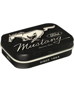 MINT BOX FORD MUSTANG - HORSE LOGO BLACK