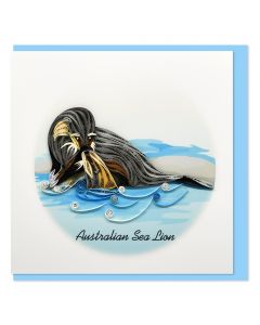 Quilled Card Sea Lion