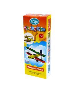 Kids Wood Built & Paint Kit - Plane