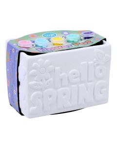Paint Your Own Flower Pot Kit - Hello Spring Flower