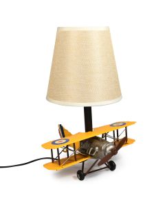 USB powered LED Lamp Curtis Jenny Plane 20x20x27cm Yellow