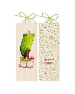 Wooden Bookmark 4.5x14cm - Endless Pleasure