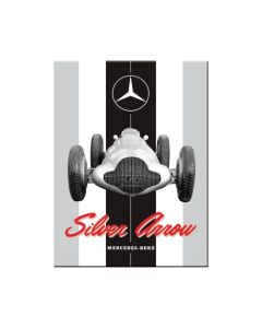 Nostalgic-Art Magnet Mercedes-Benz Silver Arrow 6x8cm