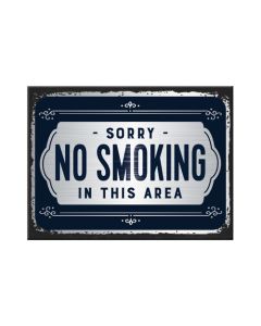 Nostalgic-Art Magnet Sorry, No Smoking 6x8cm