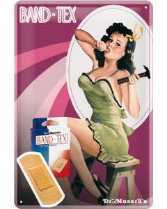 Nostalgic-Art Medium Sign Pin-up hammer 20x30cm