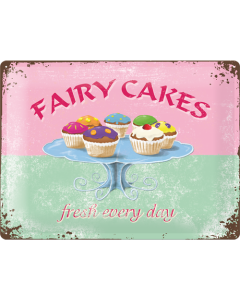 Nostalgic-Art Large Sign Fairy Cakes 30x40cm