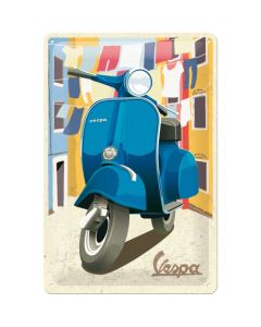 Nostalgic-Art Medium Sign Vespa - Italian Laundry 20x30cm