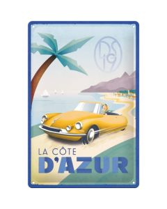 Nostalgic-Art Medium Sign La Cote D'Azur 20x30cm