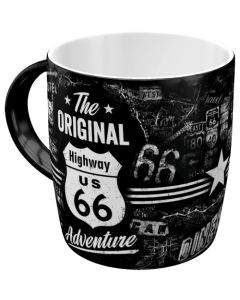 Nostalgic-Art Ceramic Mug Route 66 Adventure