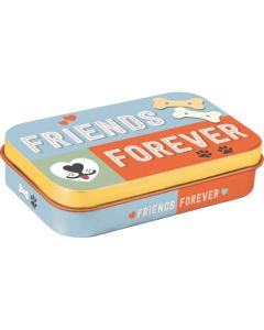 Nostalgic-Art Pet Treat Storage Tin - Friends Forever 6x9.5x2cm