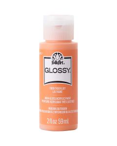 FolkArt Glossy Acrylic Paint 59ml Tiger Lily