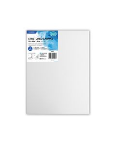 Thin Edge Stretched Canvas 30 x 40cm (12x16") 2 Pack