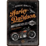 Nostalgic-Art Metal Card Harley-Davidson Timeless Tradition