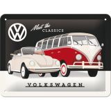 Nostalgic-Art Small Sign VW - Meet the Classics