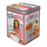 Nostalgic-Art Tea Tin Tealicious & Tearrific