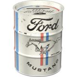 Nostalgic-Art Money Box Oil Barrel Ford Mustang