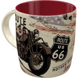Nostalgic-Art Mug Route 66 Bike Map