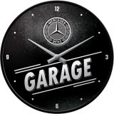 Nostalgic-Art Wall Clock Mercedes-Benz Garage