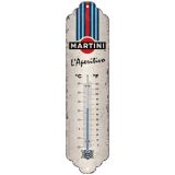 Nostalgic-Art Thermometer Martini - L'Aperitivo Racing Stripes