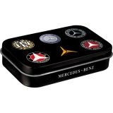 Nostalgic-Art Mint Box XL Mercedes-Benz Logo Evolution
