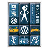 Nostalgic-Art Magnet Set VW Service