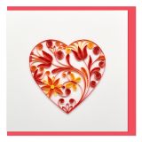 Quilled Card Love Heart