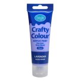 Crafty Colour Acrylic Paint 75ml Lavender