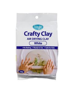 Crafty Clay 1kg White - Air Drying