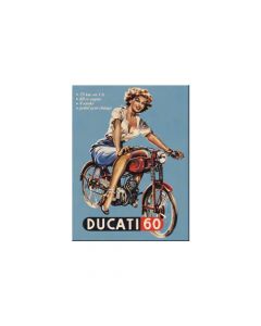 Nostalgic-Art Magnet Ducati pin Up