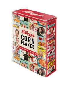 Nostalgic-Art Tin Box XL Kellogg's Corn Flakes Collage