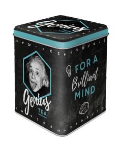 Nostalgic-Art Tea Tin Einstein Genius Tea