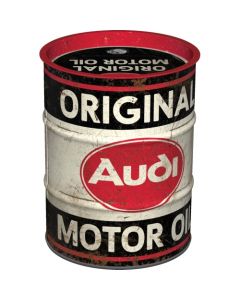 Nostalgic-Art Money Box Oil Barrel Audi Original Motor Oil