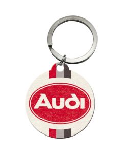 Nostalgic-Art Keyring Round Audi Logo
