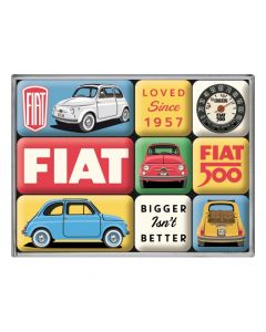 Nostalgic-Art Magnet Set FIAT