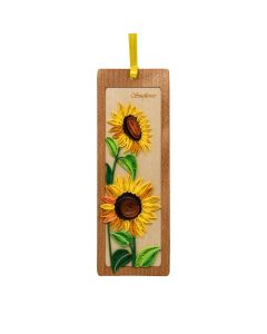 Quilled Bookmark Sunflower
